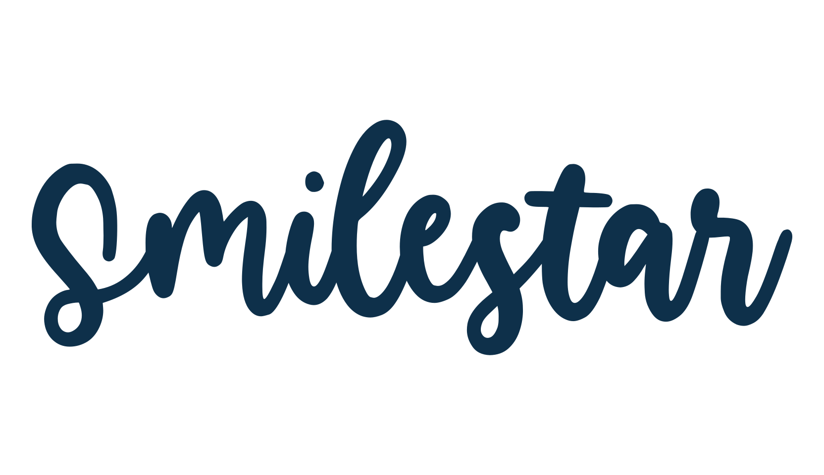 Smilestar, fancy decorative font preview