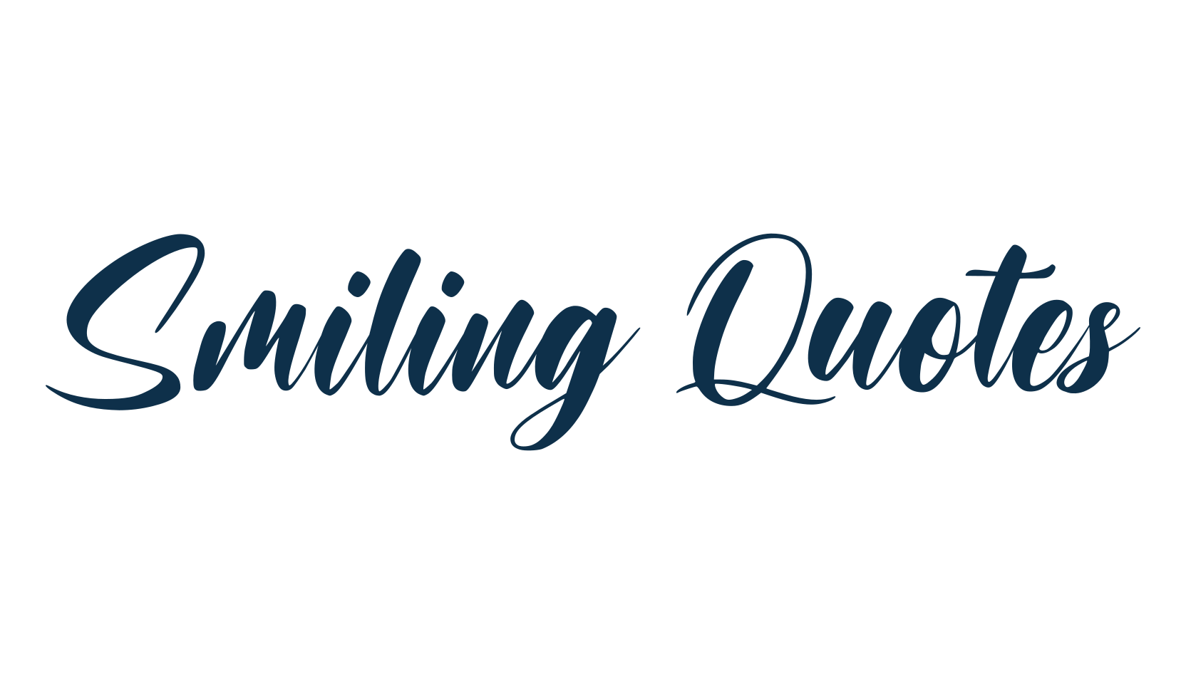 Smiling Quotes, script calligraphy fancy decorative font preview