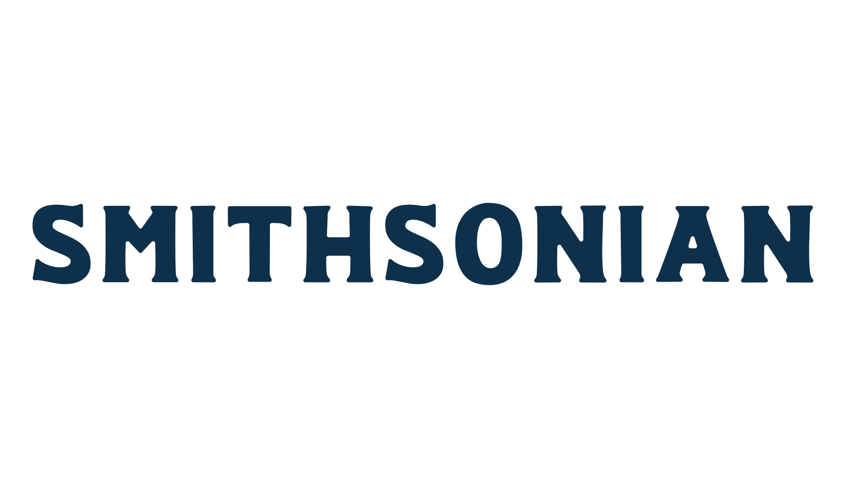 Smithsonian, retro font preview