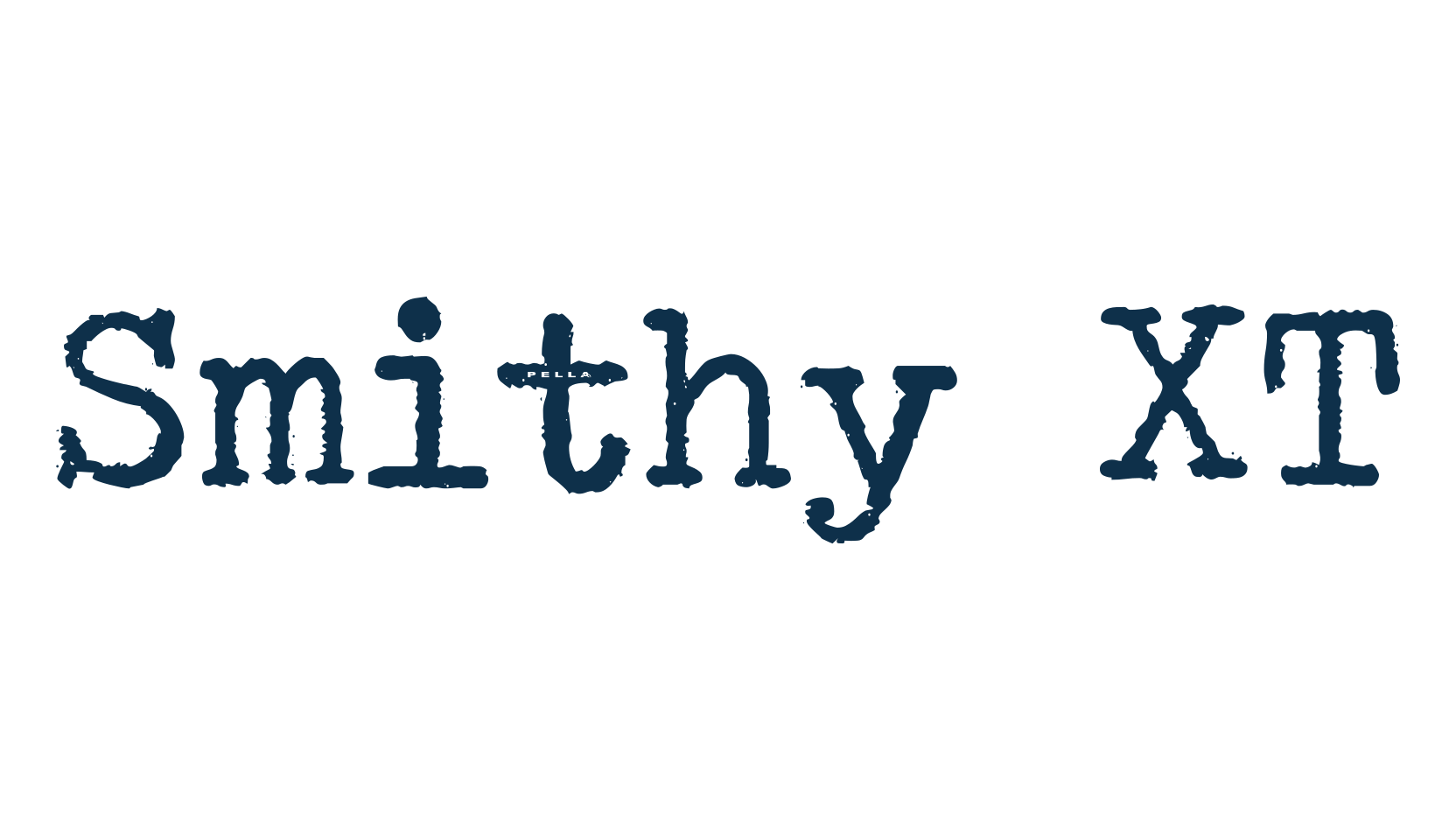 Smithy XT, typewriter font preview