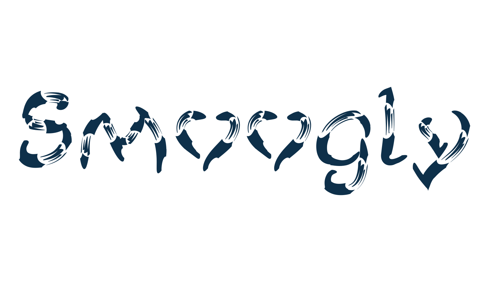 Smoogly, fancy decorative font preview