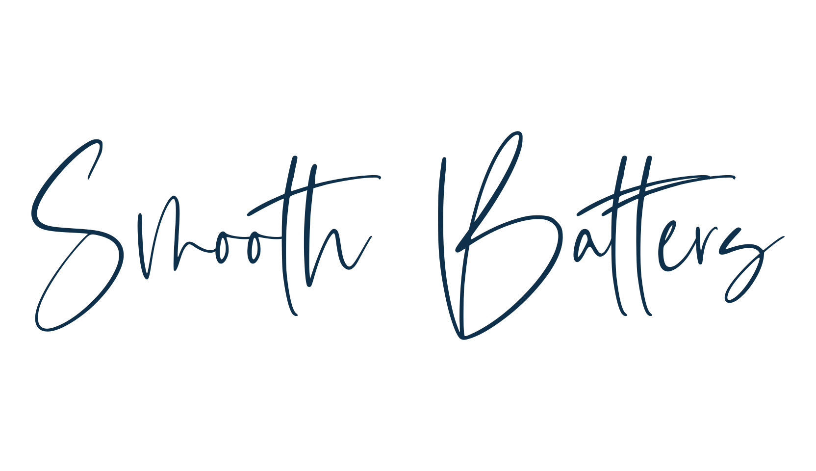 Smooth Batters, script handwritten fancy decorative calligraphy font preview