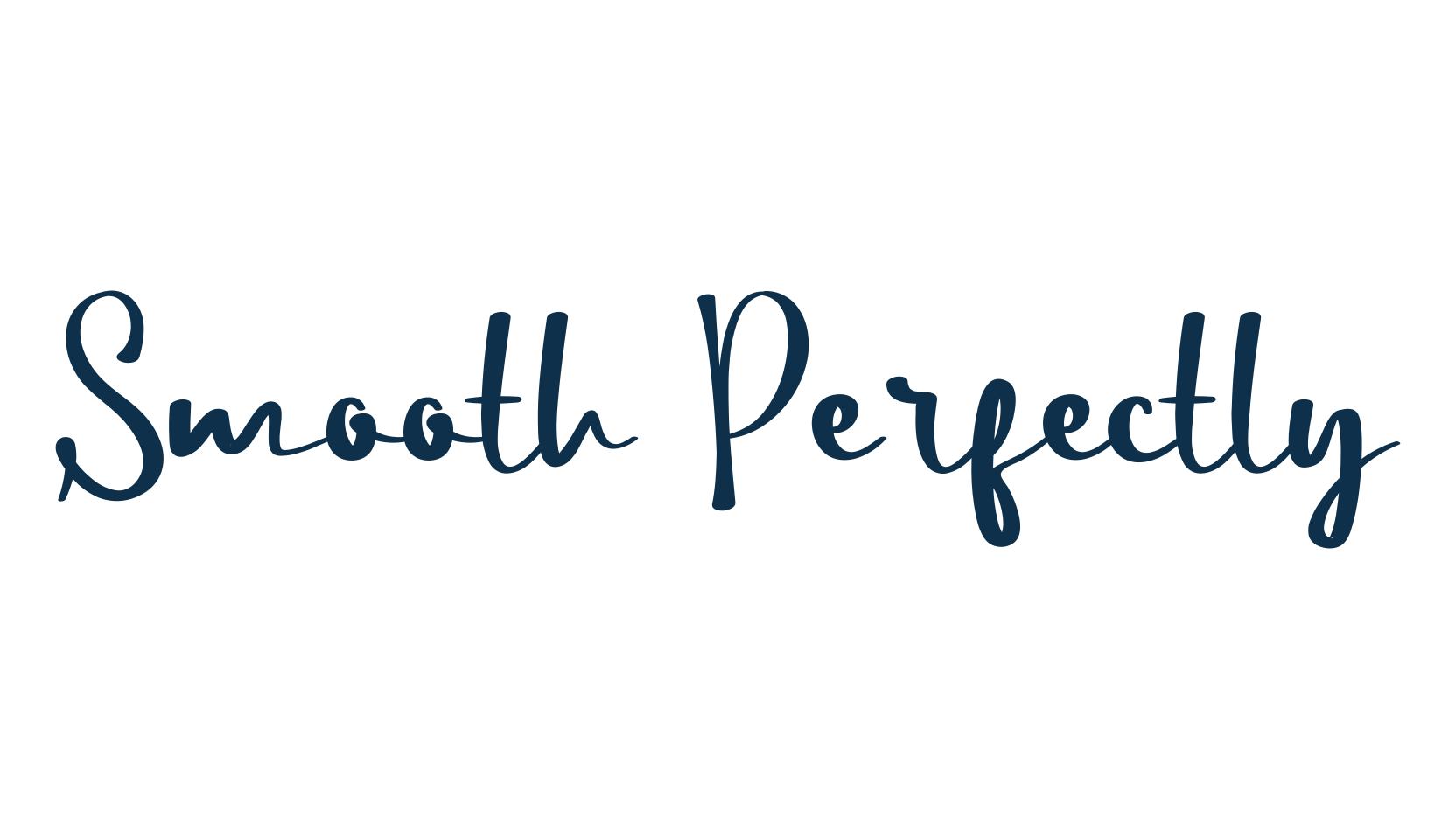 Smooth Perfectly, display market font preview