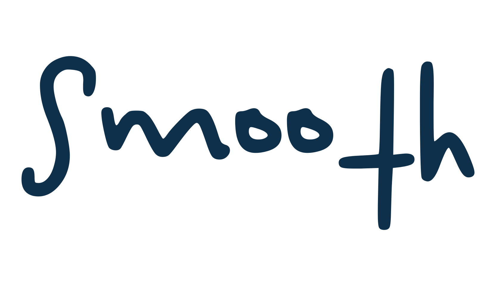 Smooth, script handwritten fancy decorative calligraphy font preview