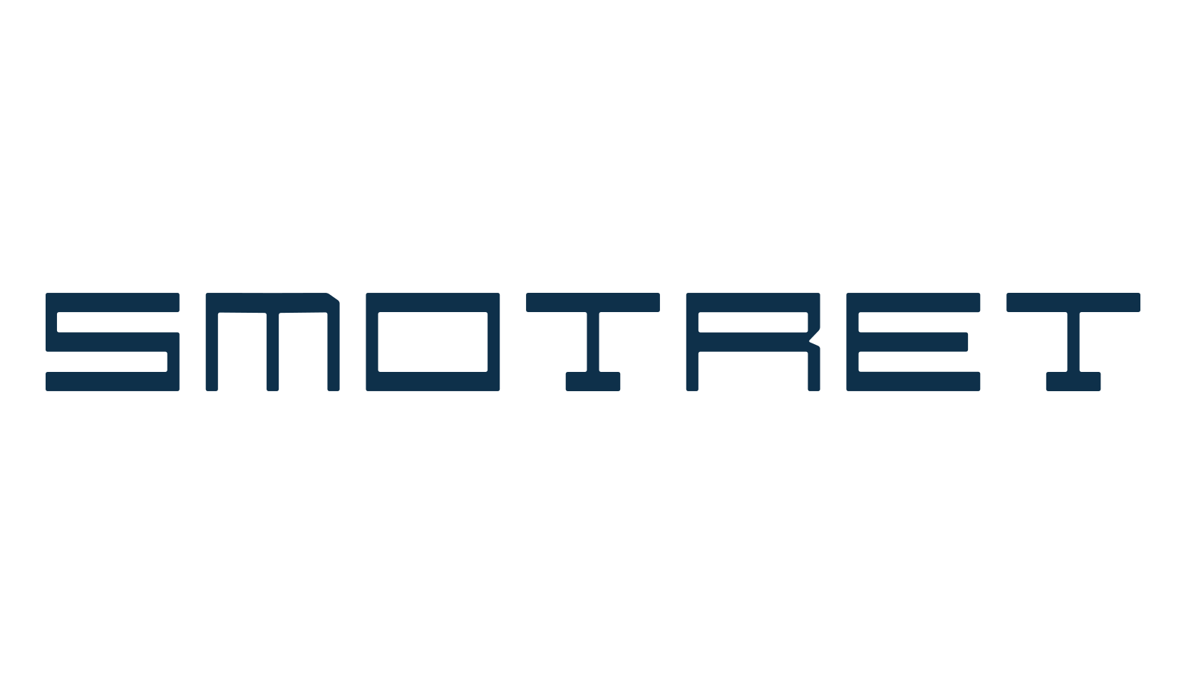 Smotret, techno square sci-fi font preview