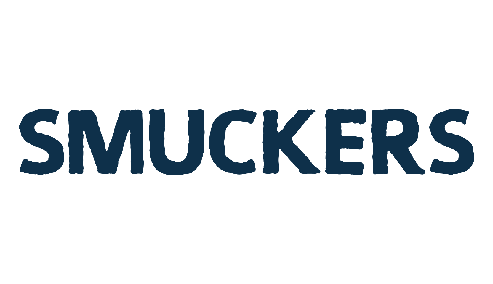 Smuckers, fancy eroded decorative font preview