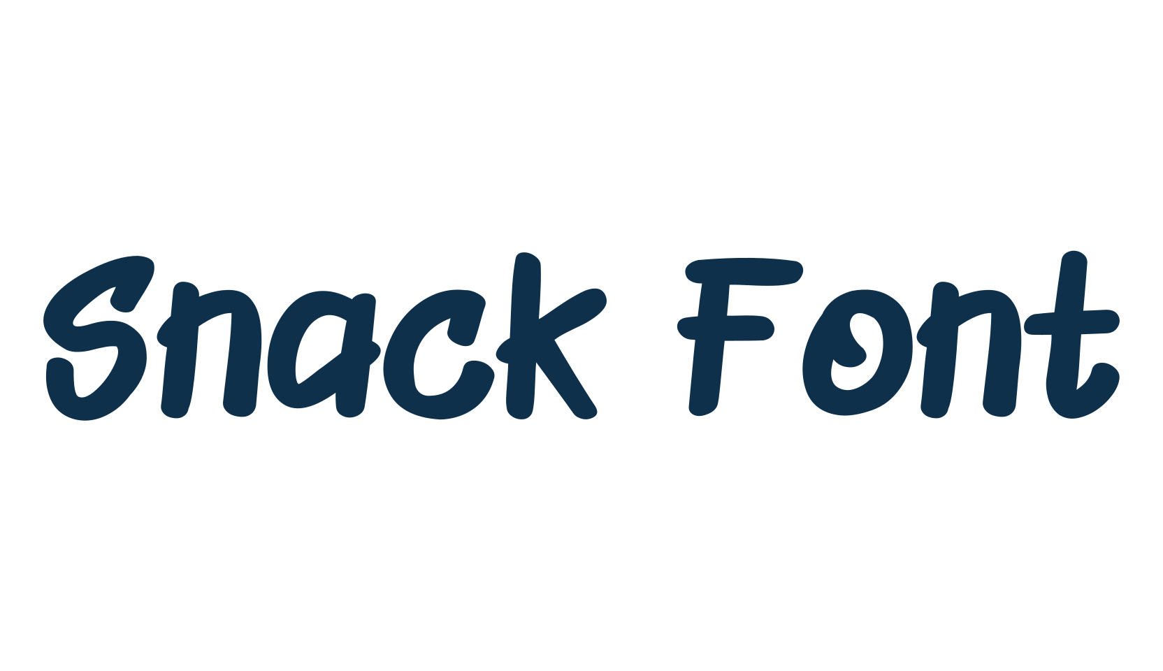Snack Font, fancy various decorative script calligraphy font preview
