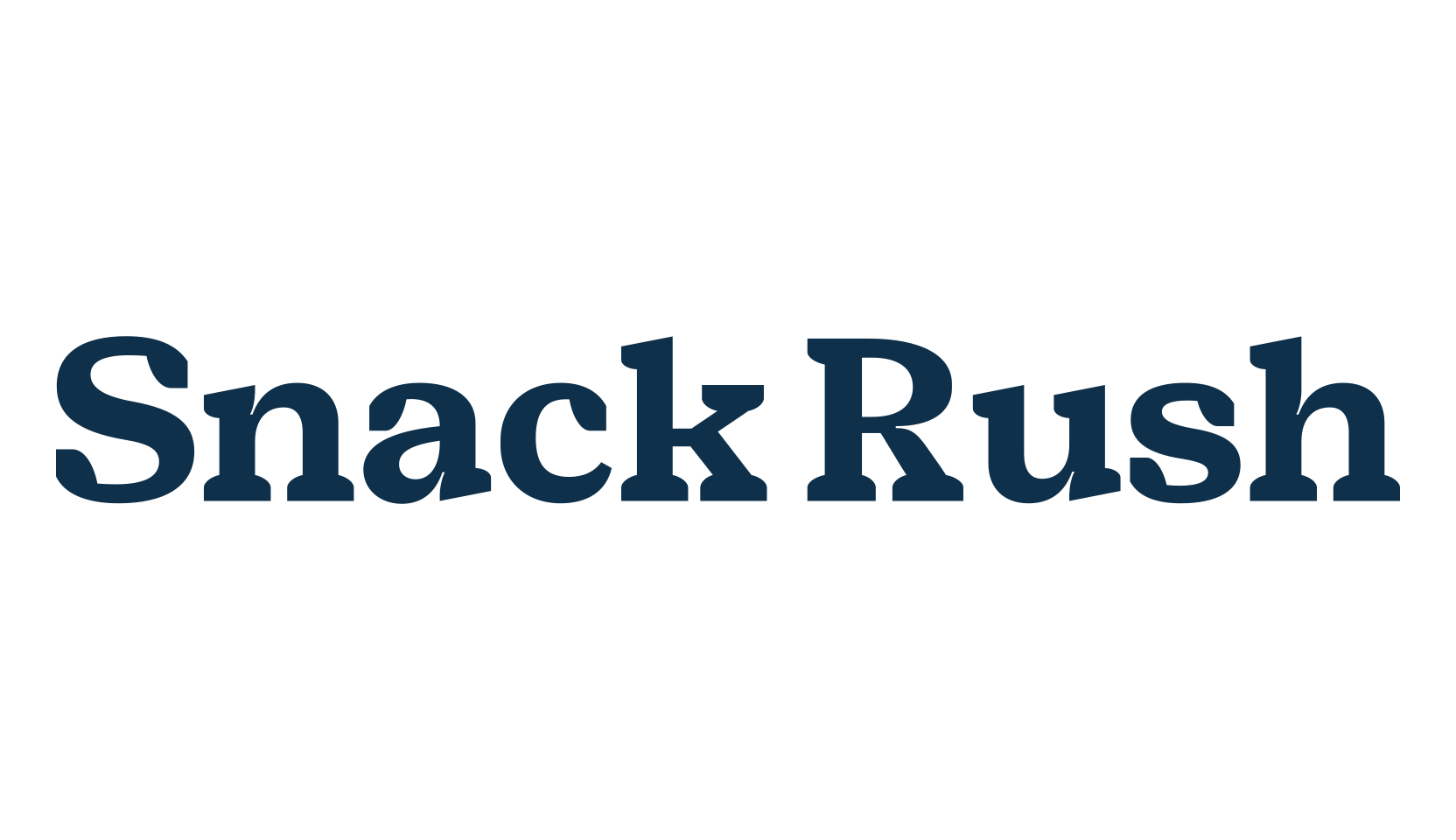 Snack Rush, basic serif font preview