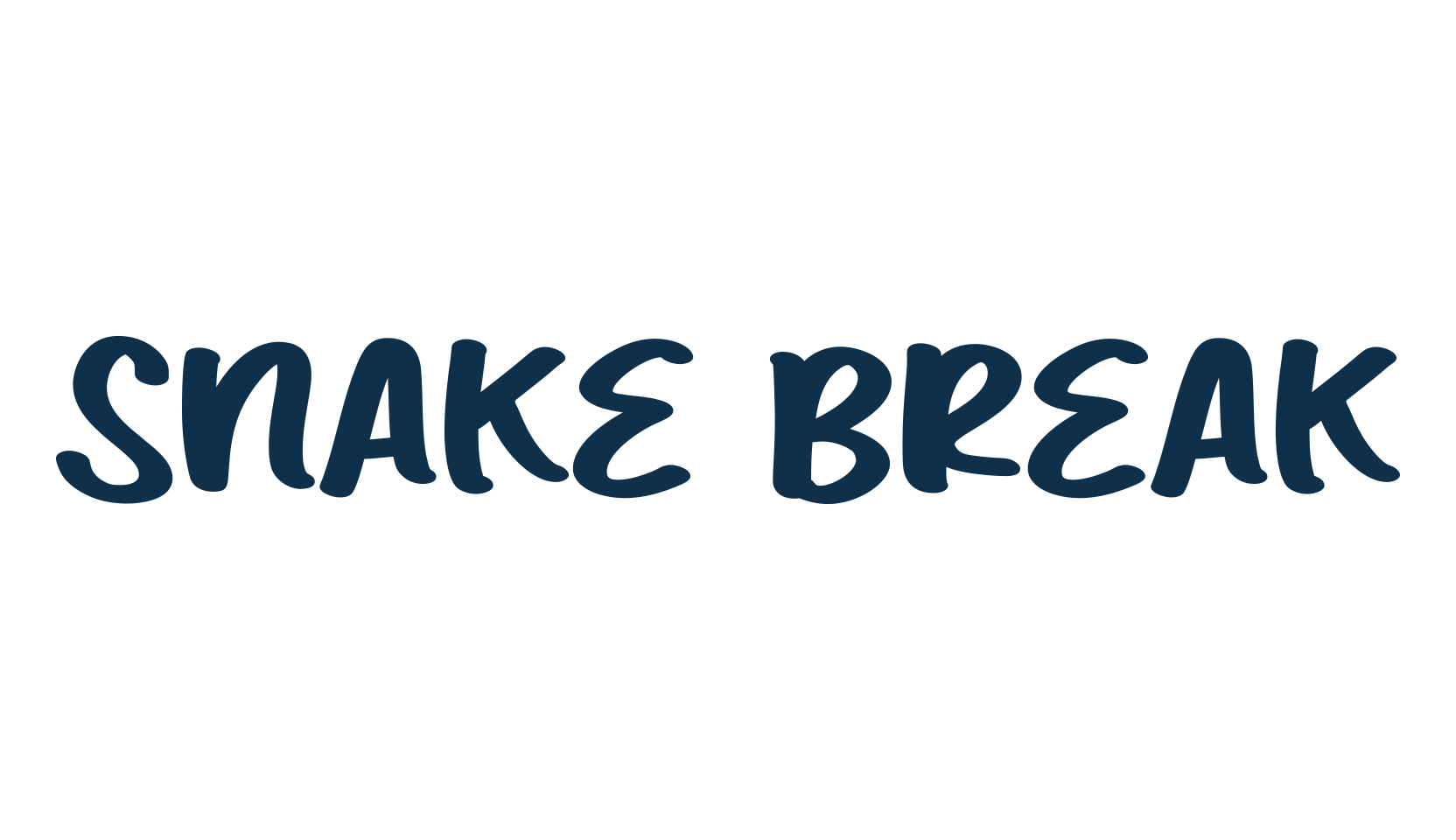 Snake Break, script handwritten fancy decorative calligraphy font preview