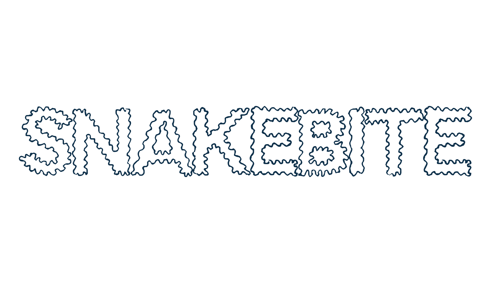 SnakeBite (snakebite), various font preview