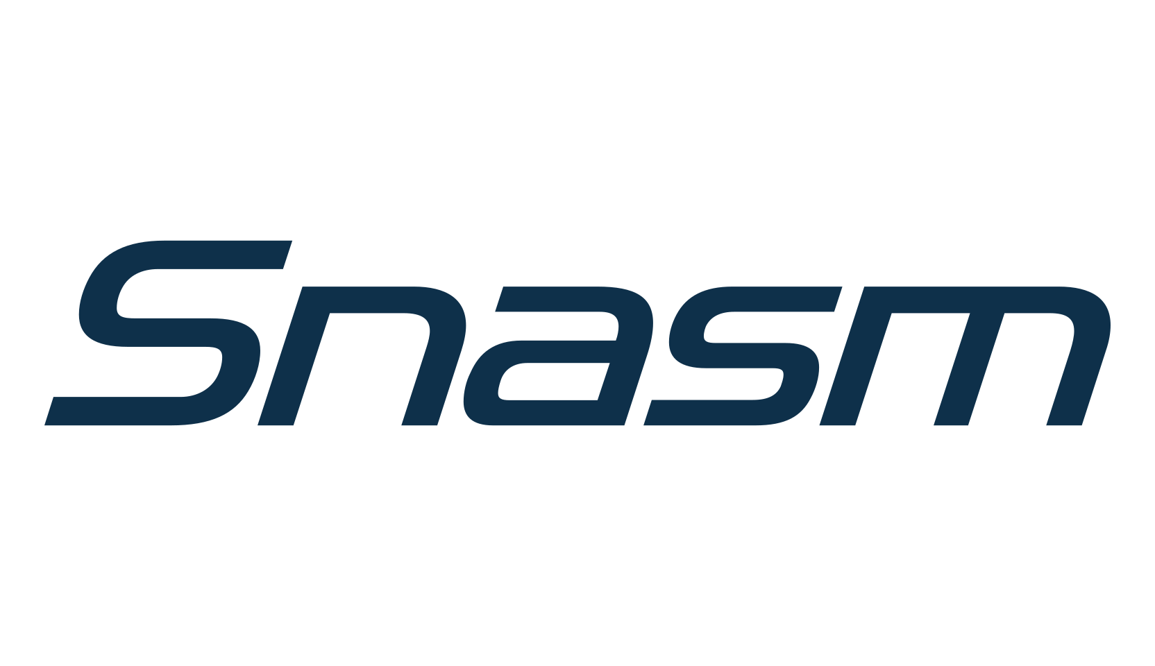 Snasm, sci-fi font preview