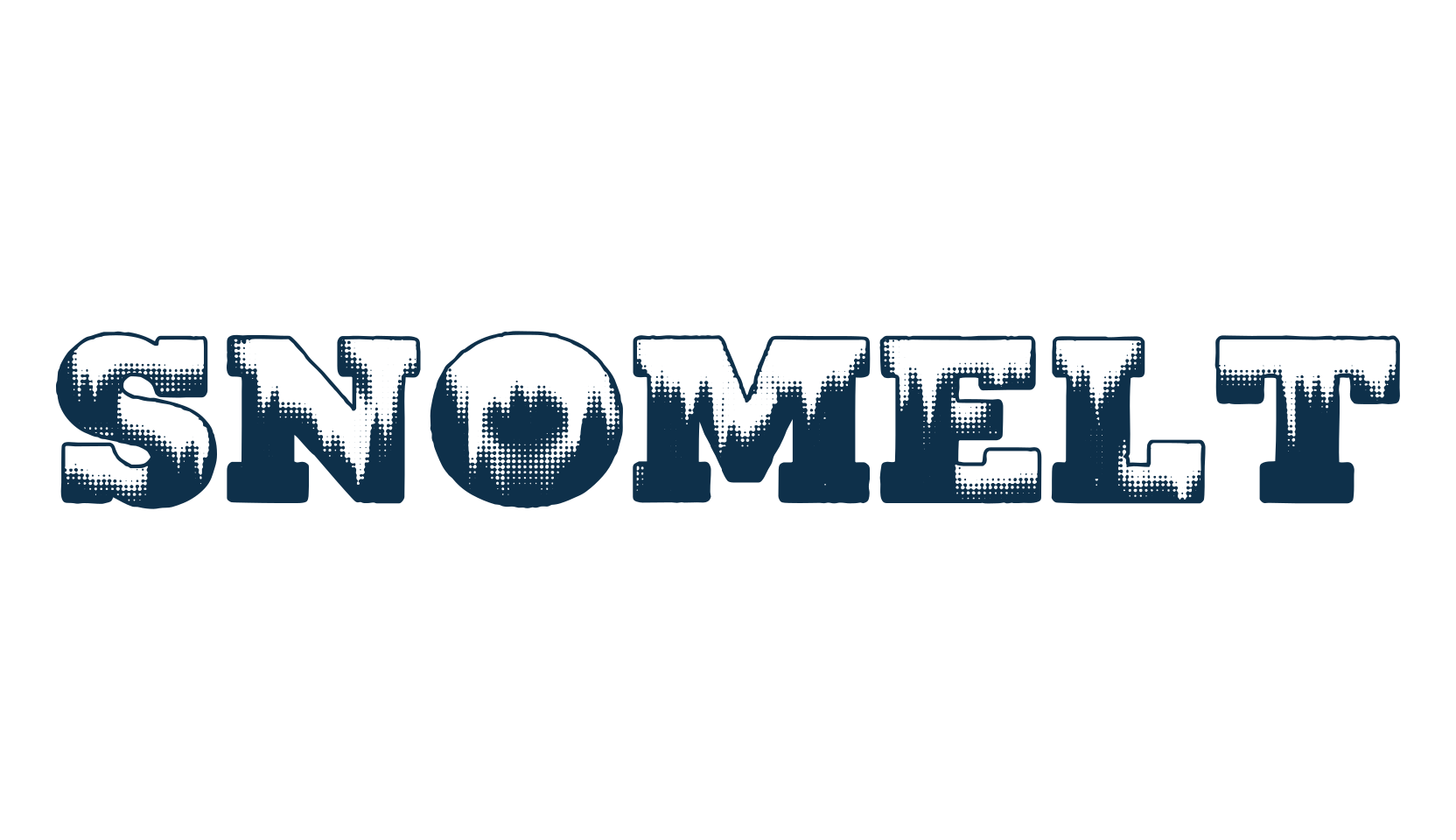 Snomelt, fancy fire, ice decorative font preview