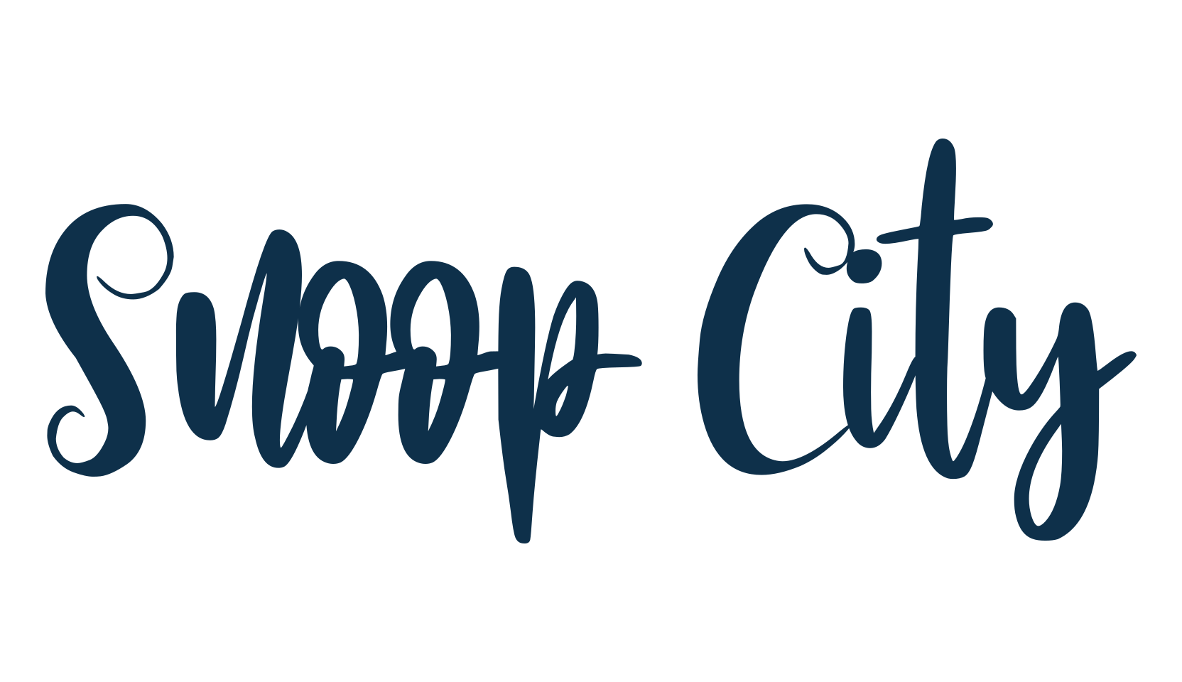 Snoop City, fancy decorative font preview