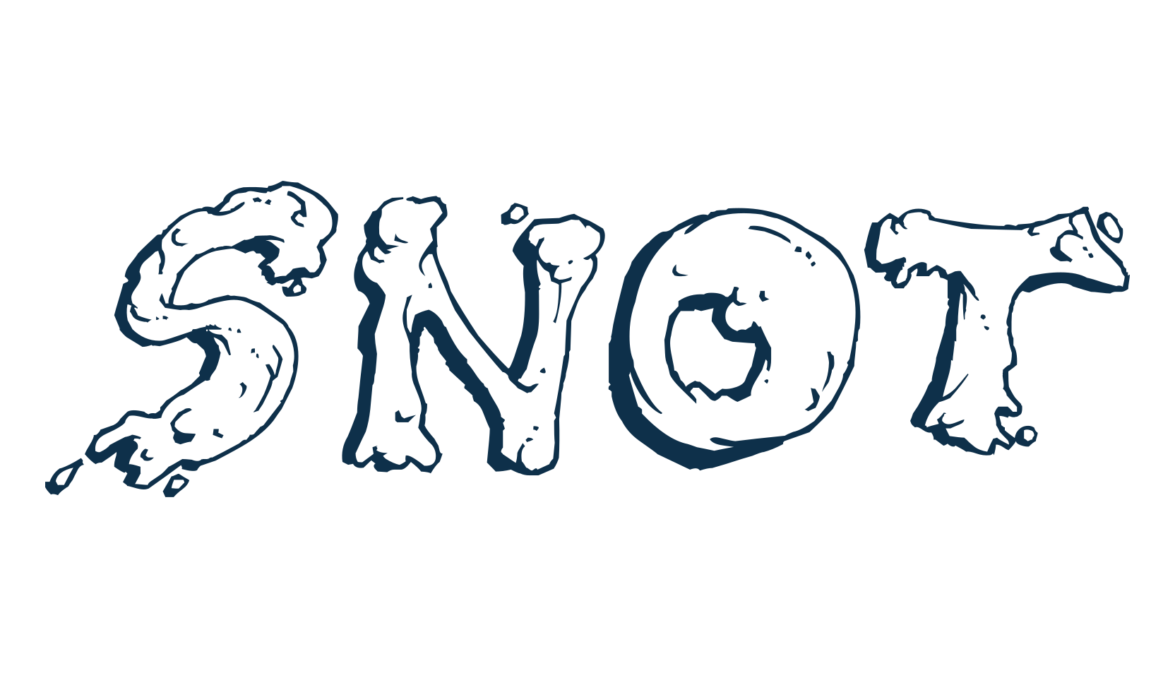 Snot, fancy cartoon decorative font preview