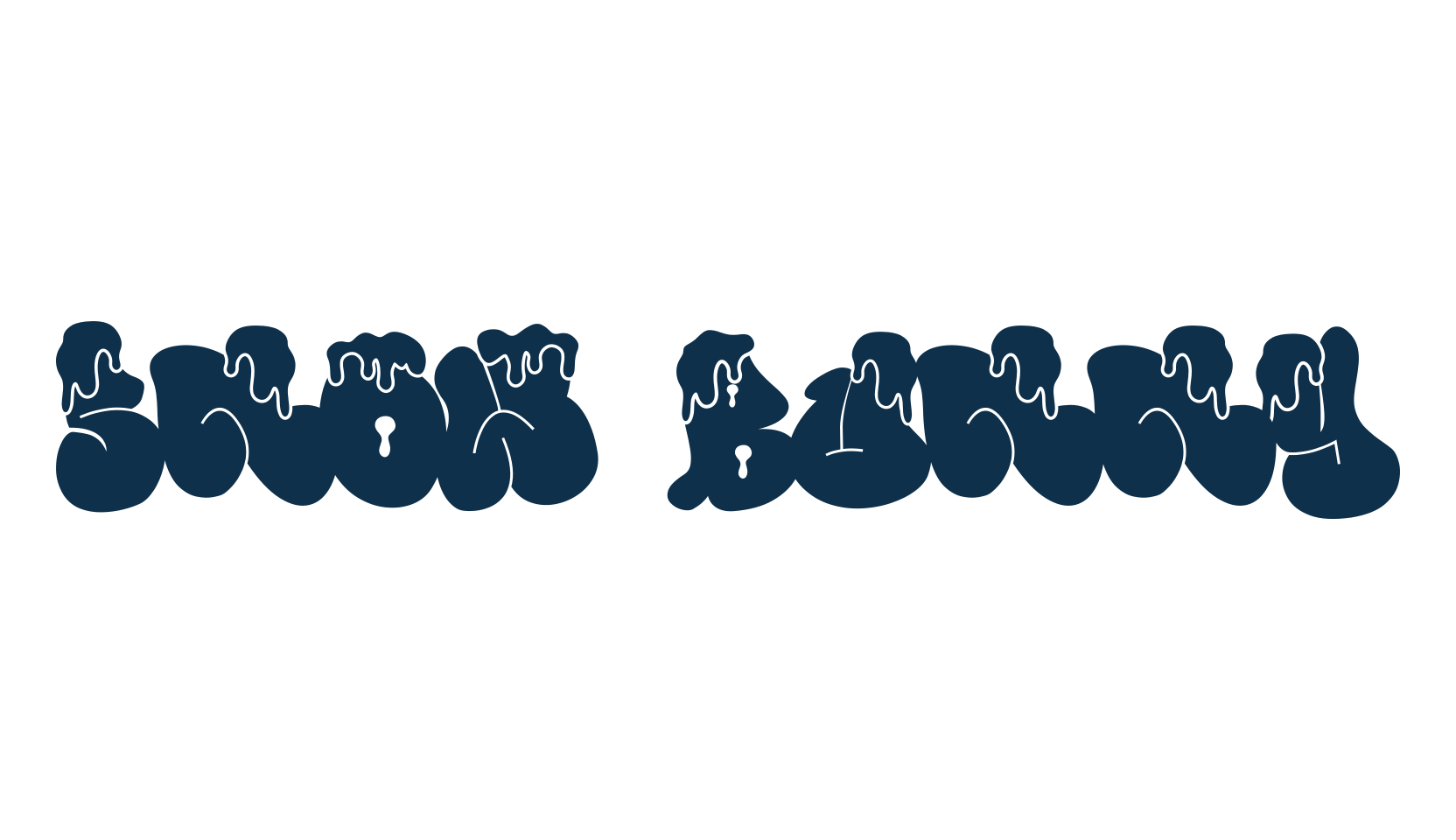 Snow Bunny, fire, ice font preview