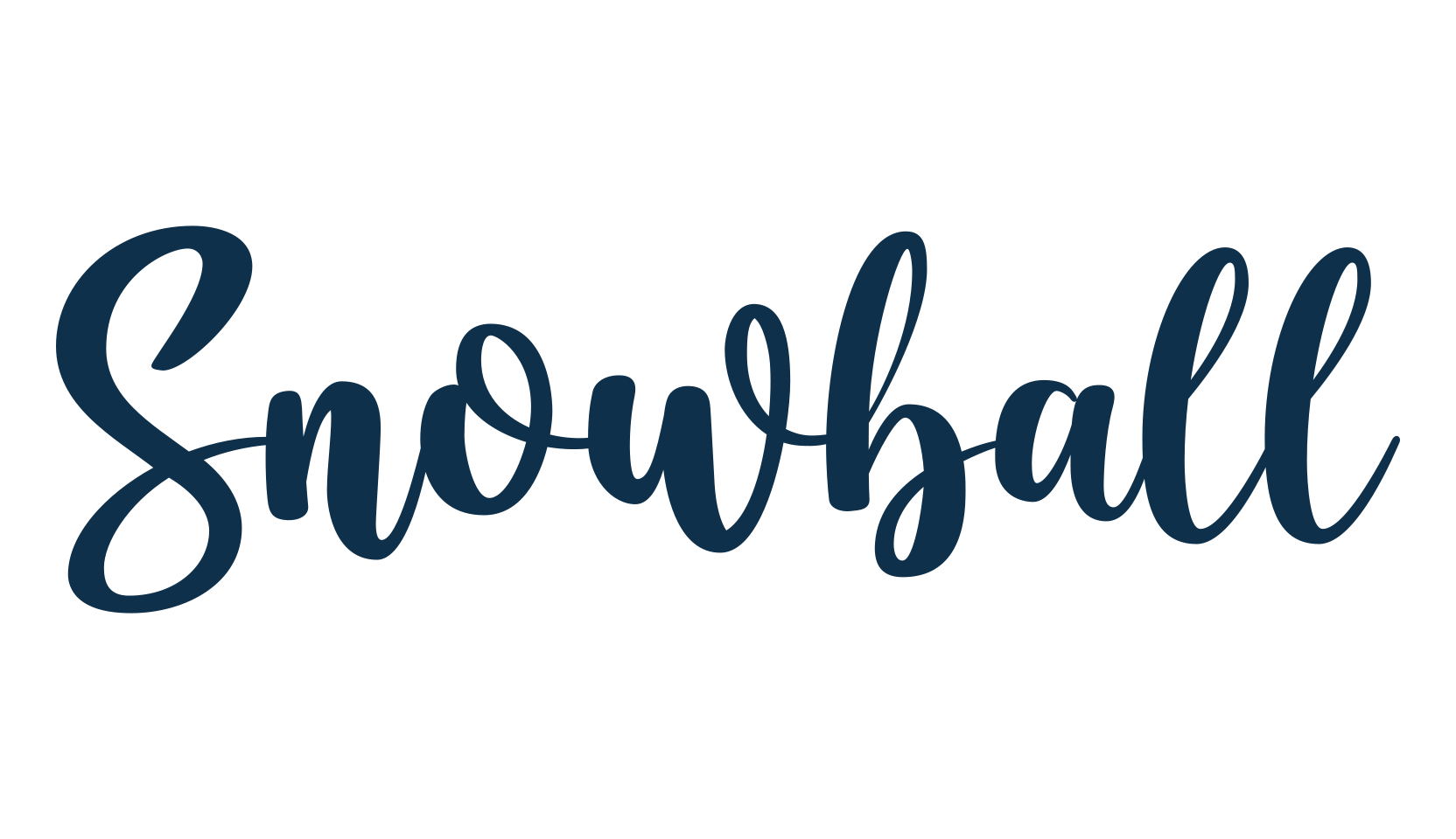 Snowball (snowball-2), script calligraphy fancy decorative font preview