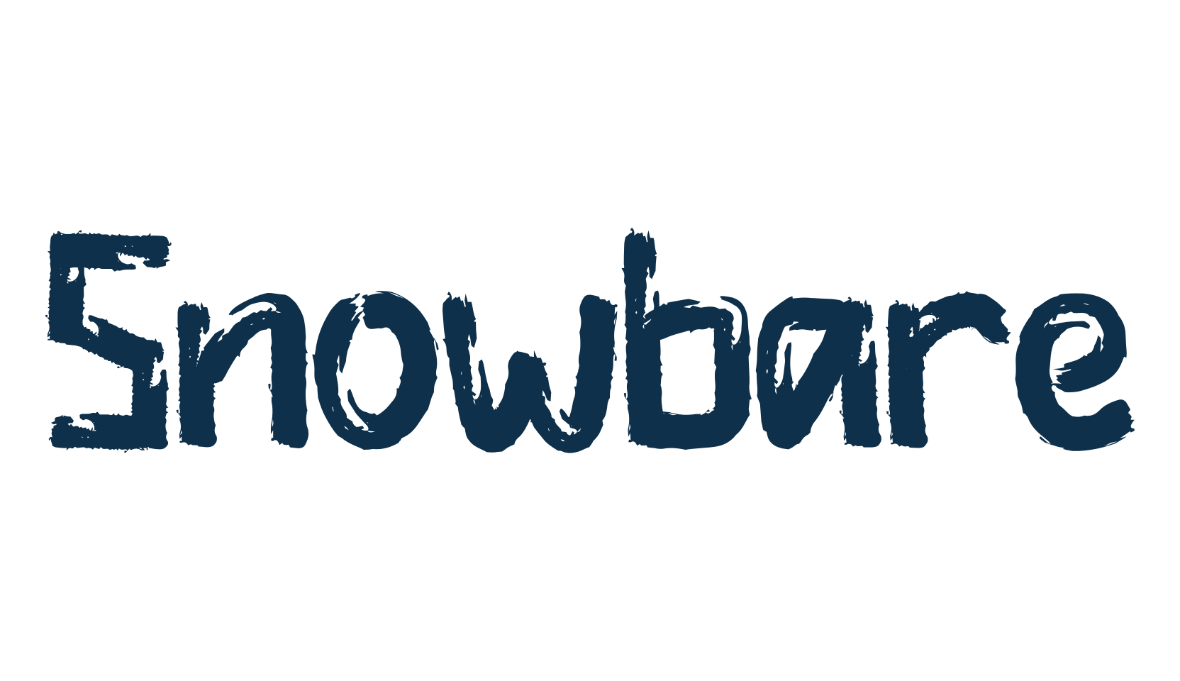 Snowbare, fancy various decorative font preview