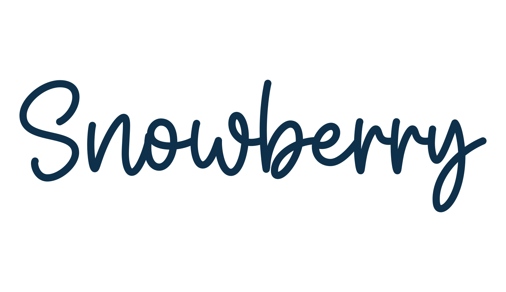 Snowberry (snowberry-2), script handwritten fancy decorative calligraphy font preview