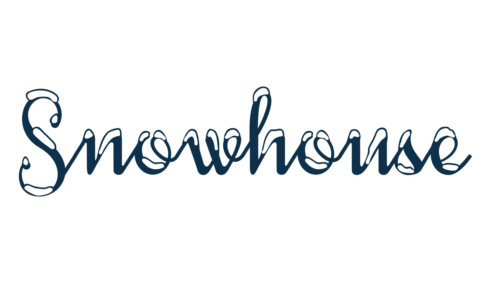 Snowhouse, fancy fire, ice decorative font preview
