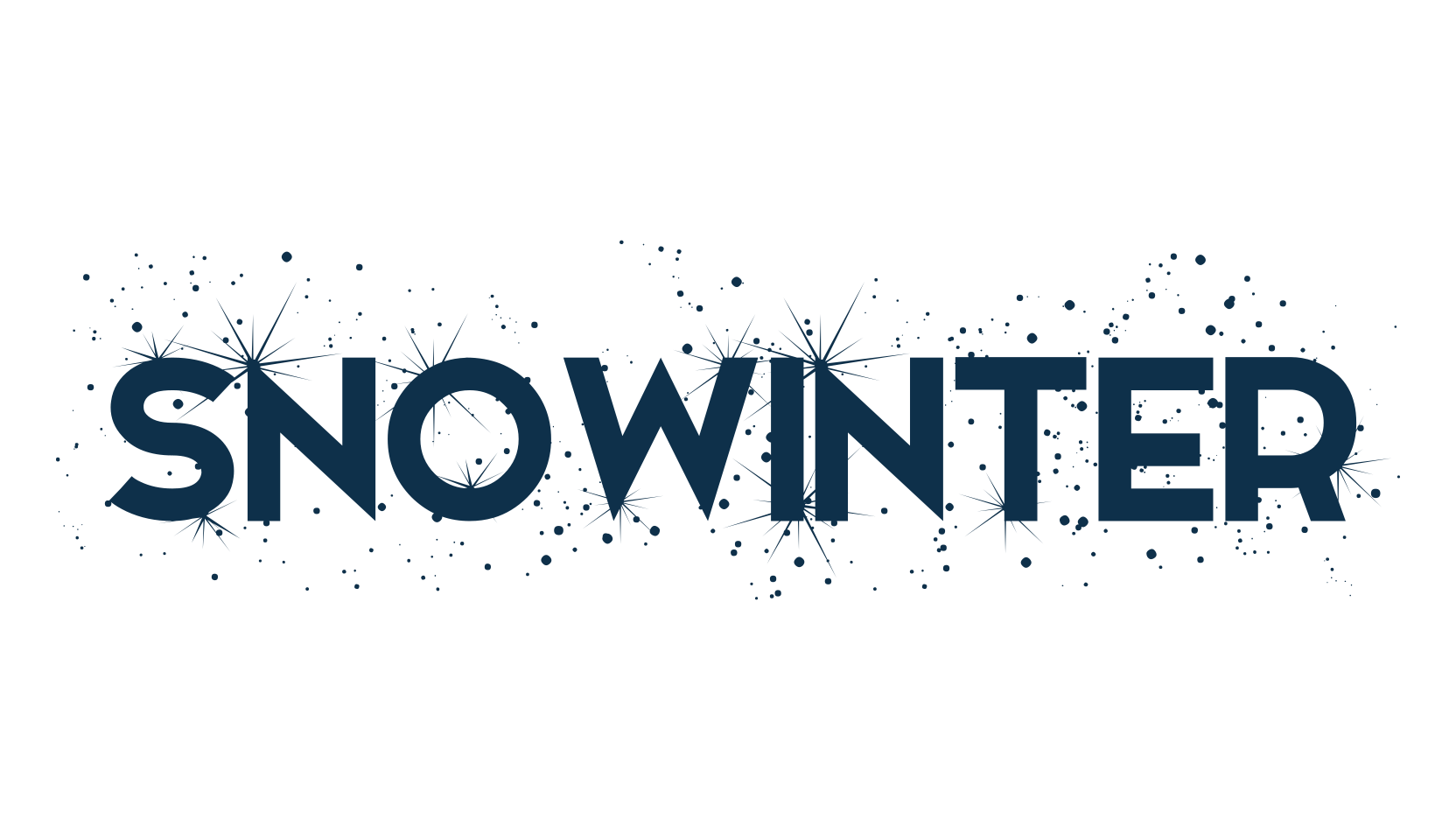 Snowinter, fancy decorative font preview
