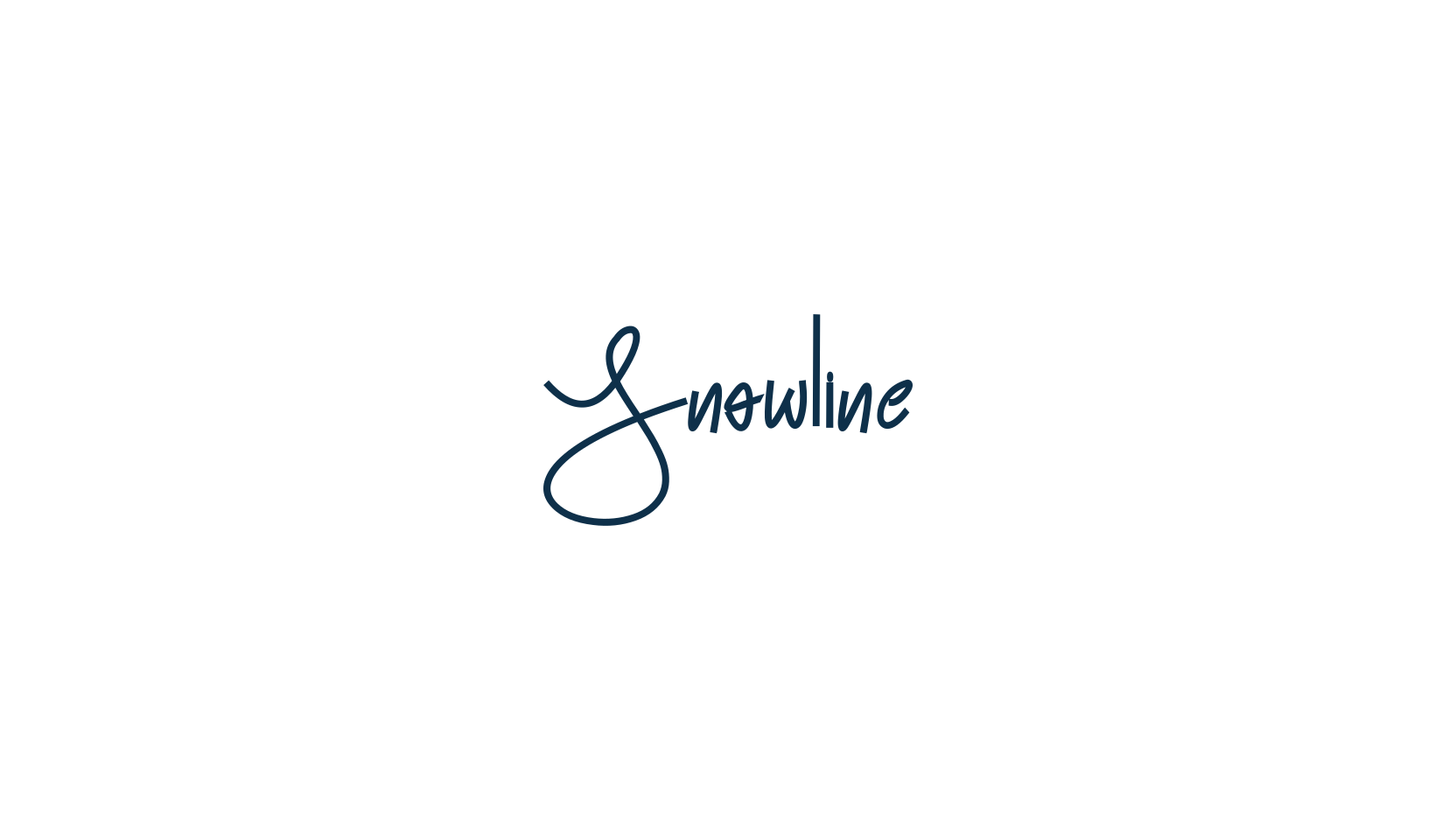 Snowline, fancy decorative font preview