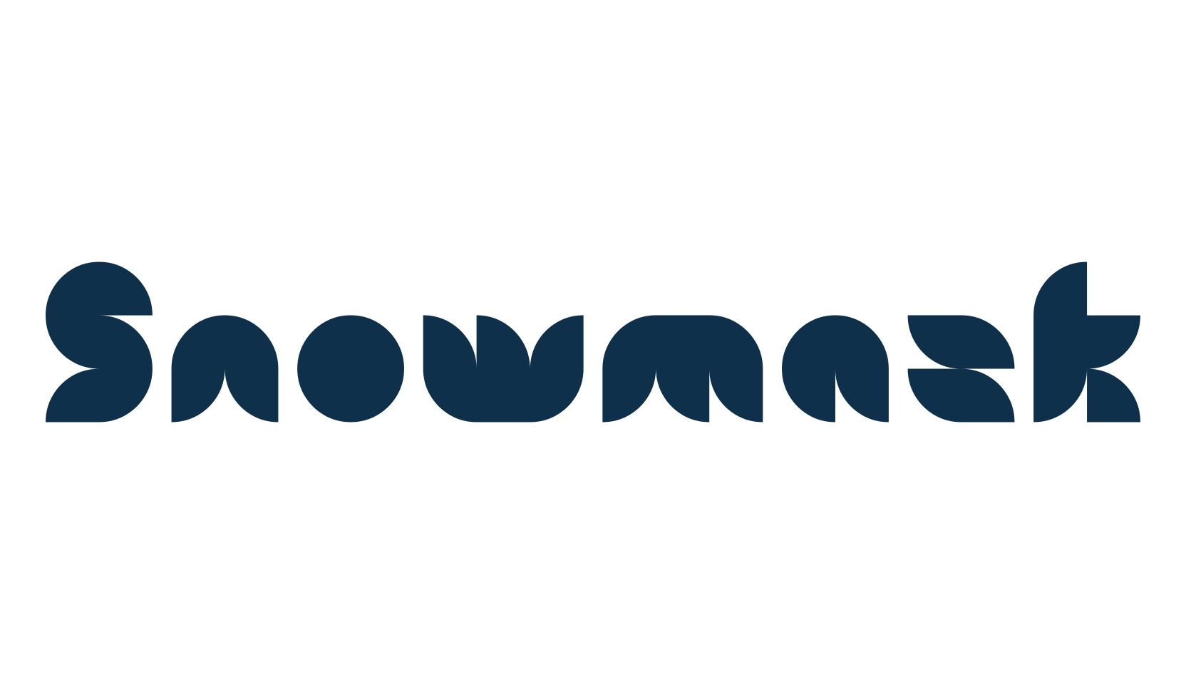 Snowmask, fancy various techno sci-fi font preview