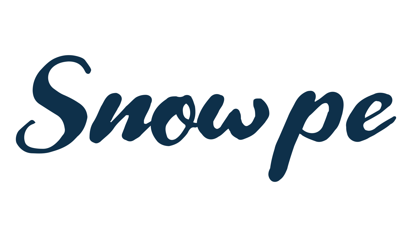 Snowpe, script brush fancy decorative calligraphy font preview