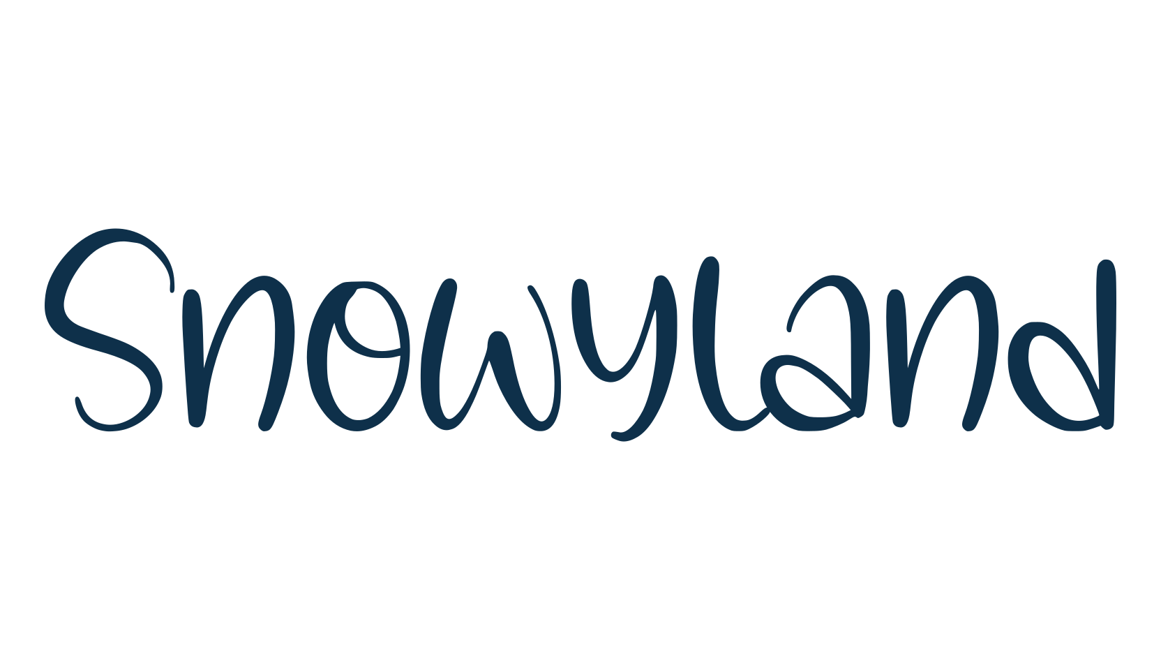 Snowyland, display market font preview
