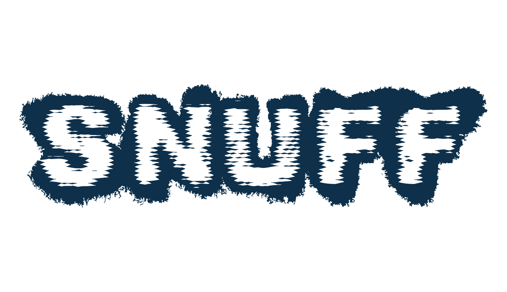 Snuff, eroded font preview