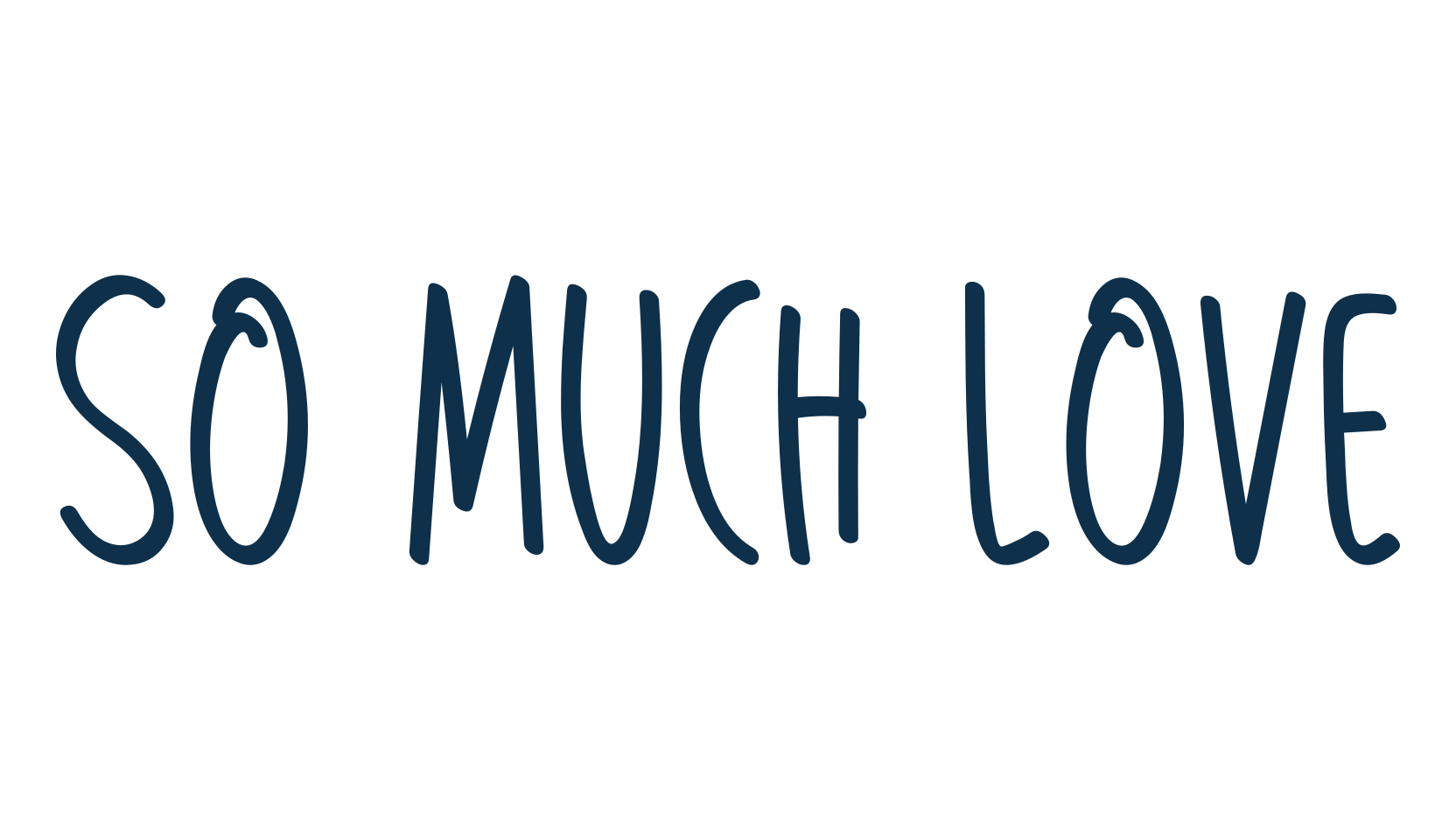 So Much Love, script handwritten fancy decorative calligraphy font preview