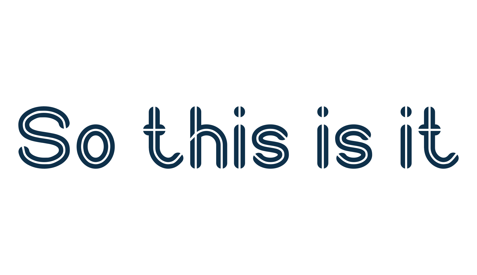 So this is it, fancy various techno sci-fi font preview