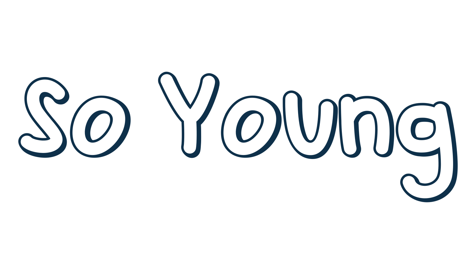 So Young, fancy cartoon decorative comic font preview