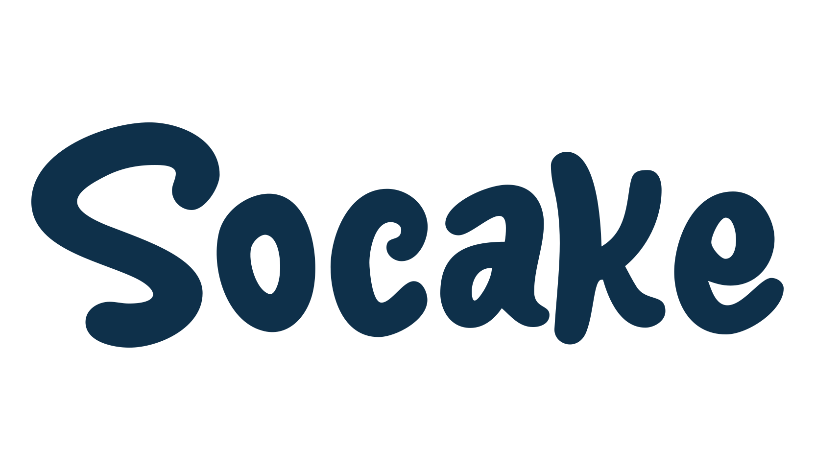 Socake, cartoon font preview