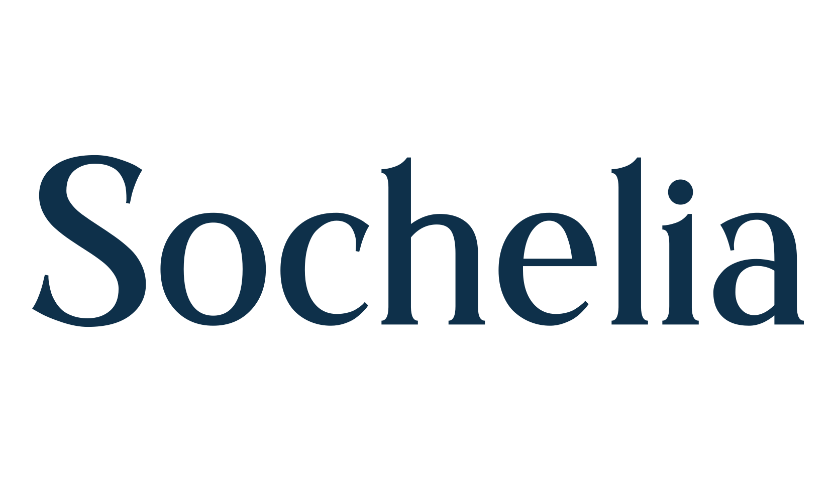 Sochelia, serif font preview