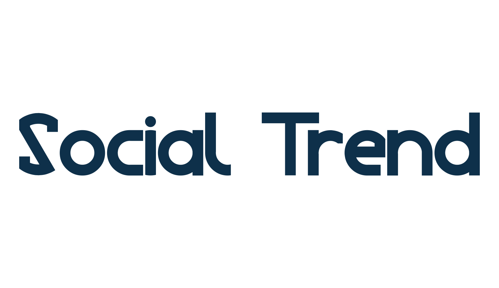 Social Trend, basic sans serif font preview