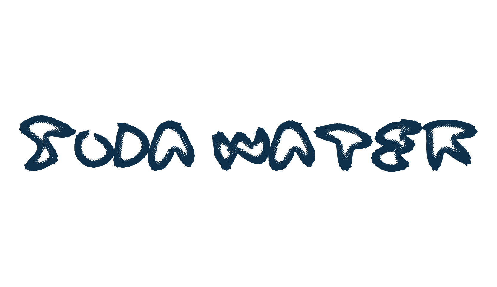 Soda Water, fancy eroded decorative font preview