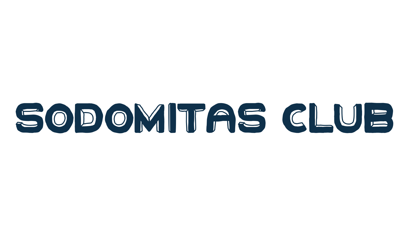 Sodomitas Club, fancy various decorative font preview