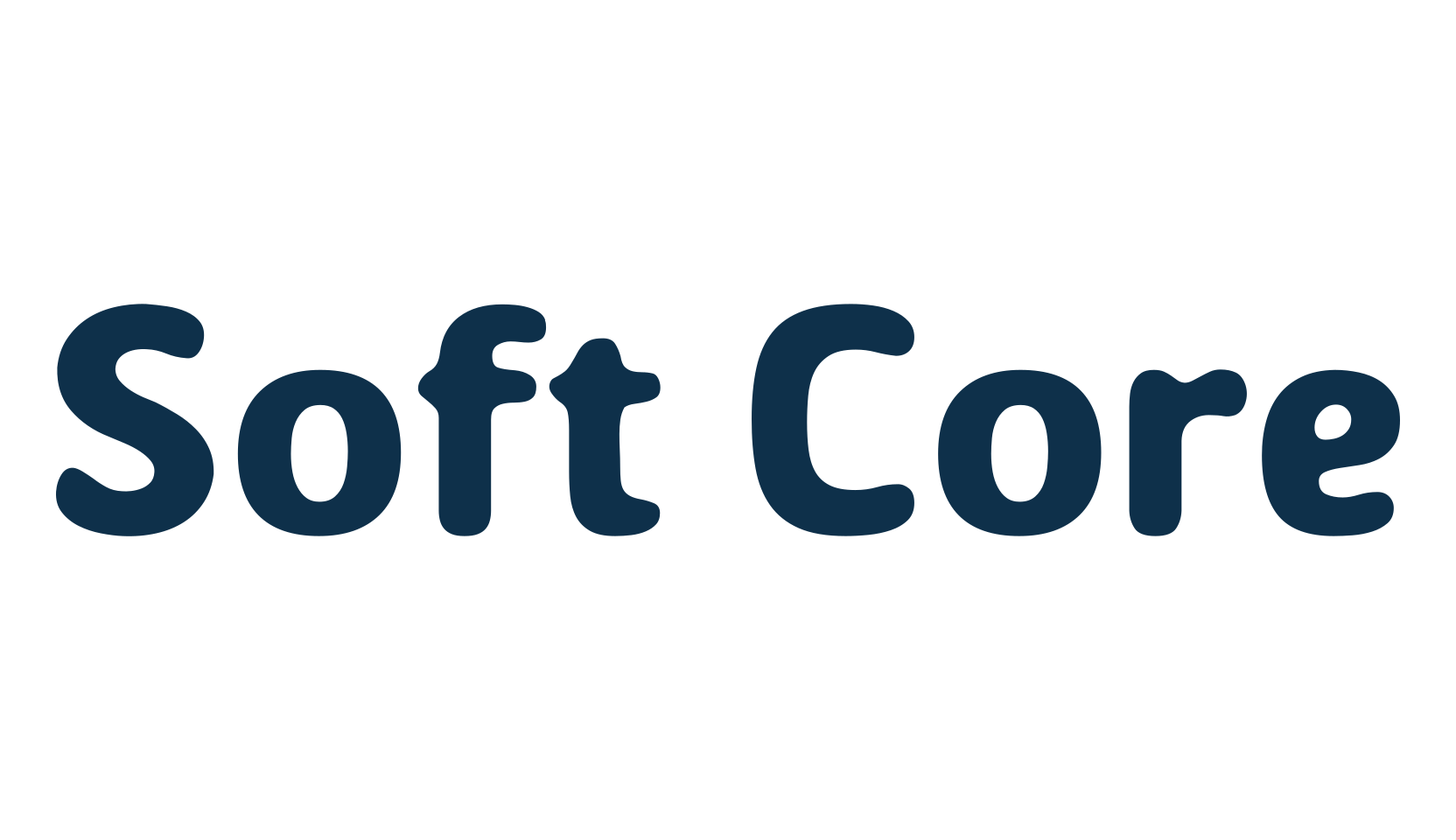 Soft Core, fancy various decorative font preview