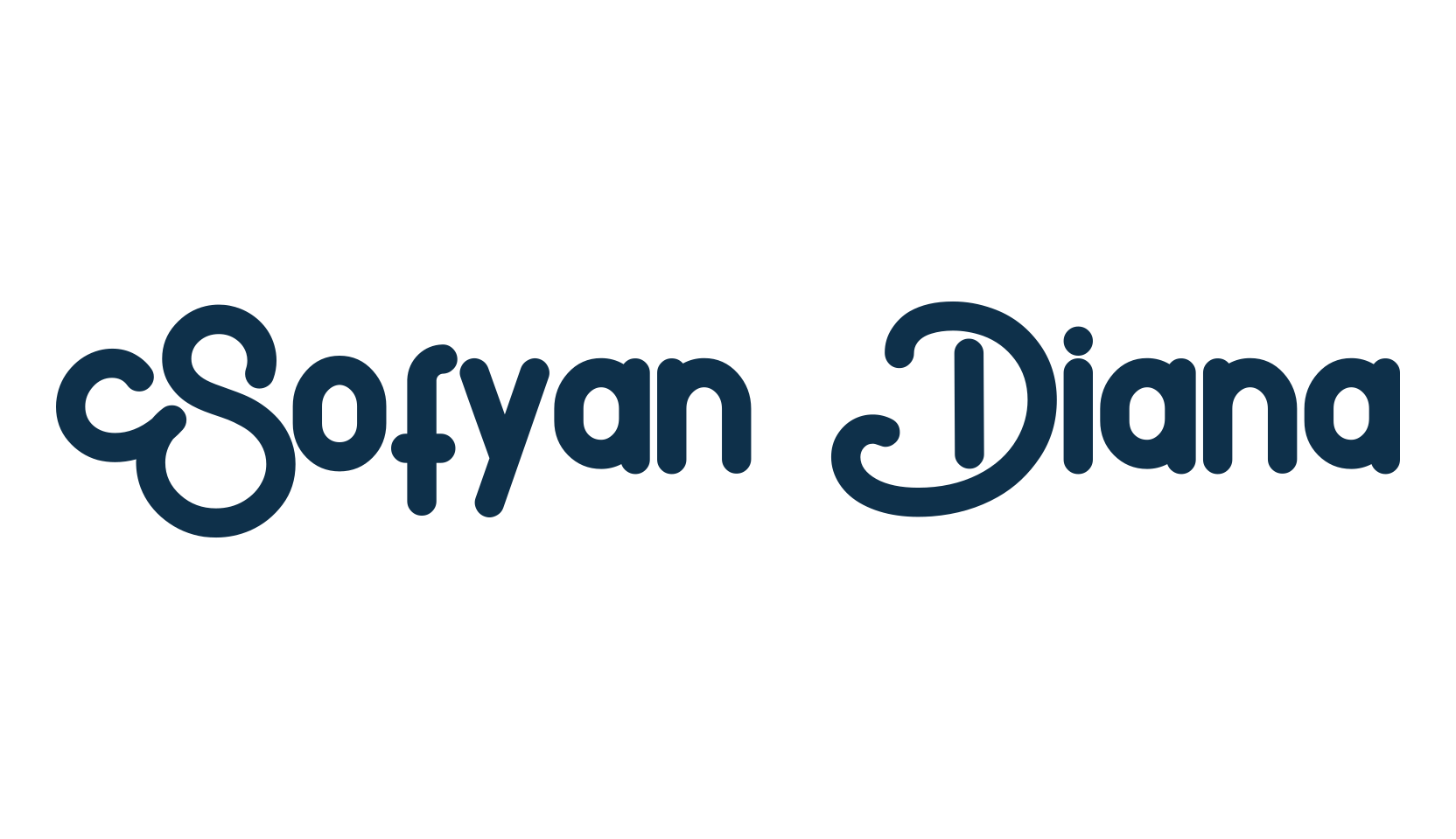 Sofyan Diana, fancy various decorative font preview