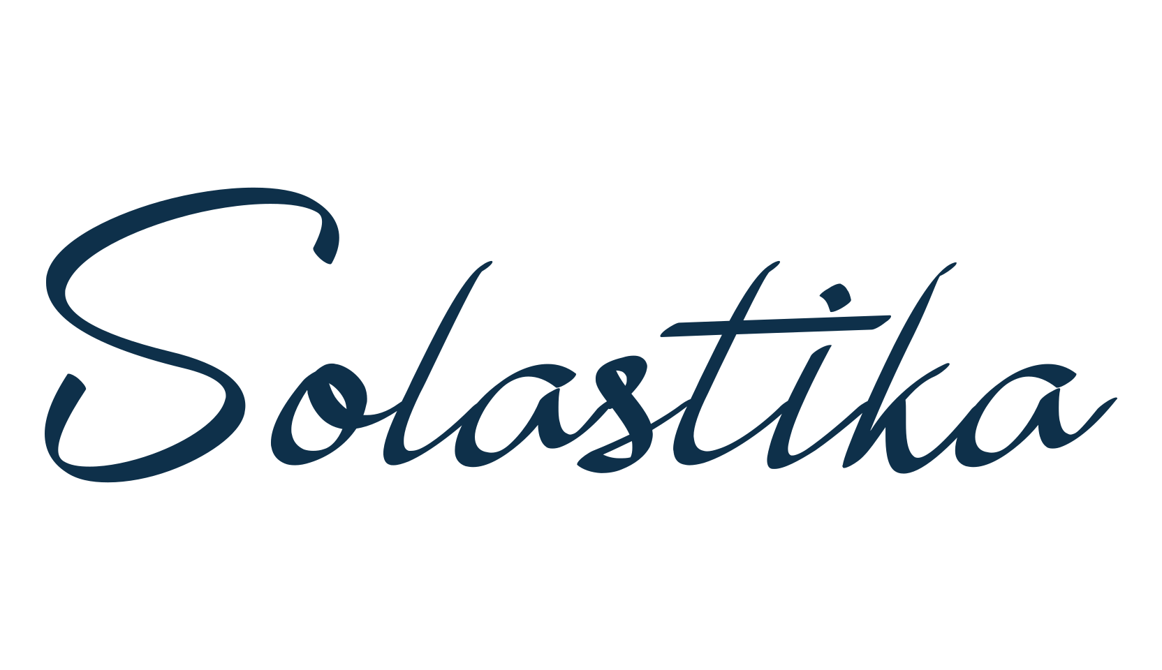 Solastika, script handwritten fancy decorative calligraphy font preview