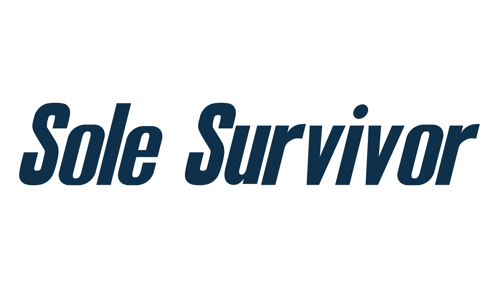 Sole Survivor, fancy various techno sci-fi font preview