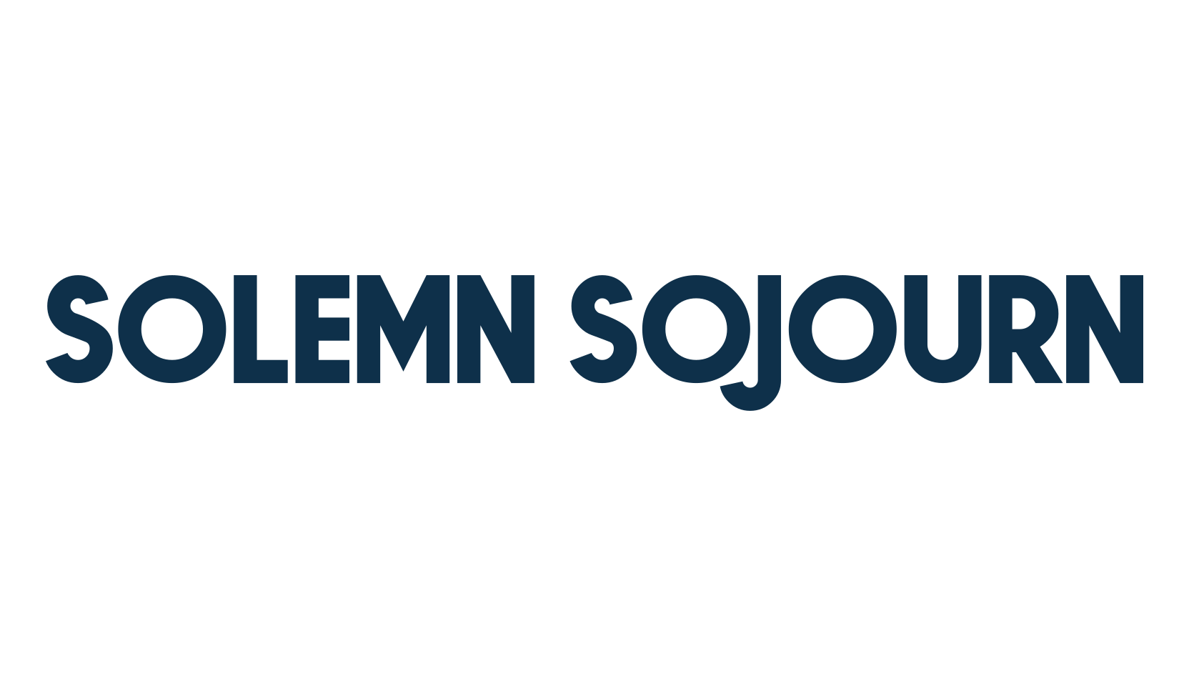 Solemn Sojourn, basic sans serif font preview