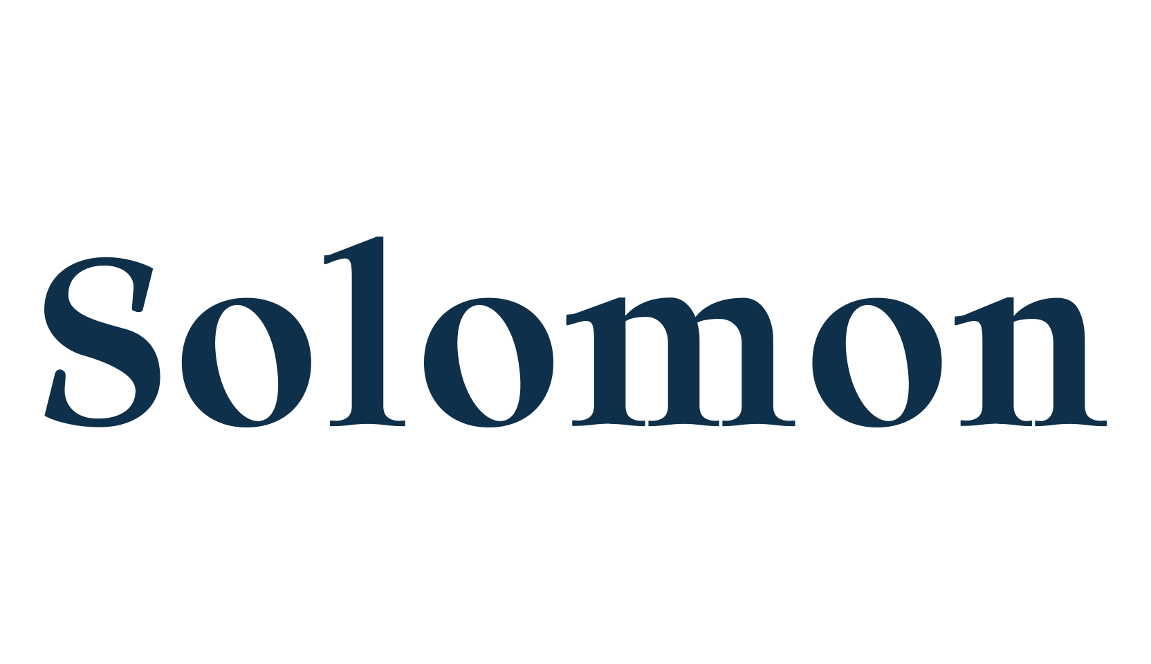 Solomon, serif font preview