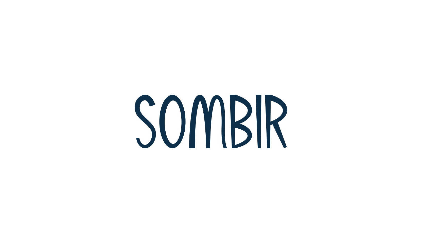 Sombir, fancy various decorative font preview