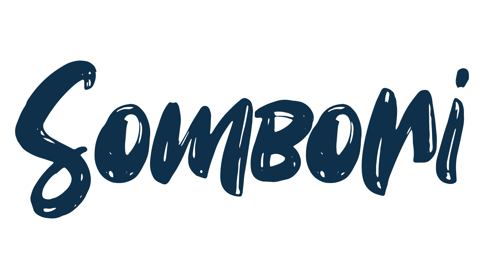 Sombori, script brush fancy decorative calligraphy font preview
