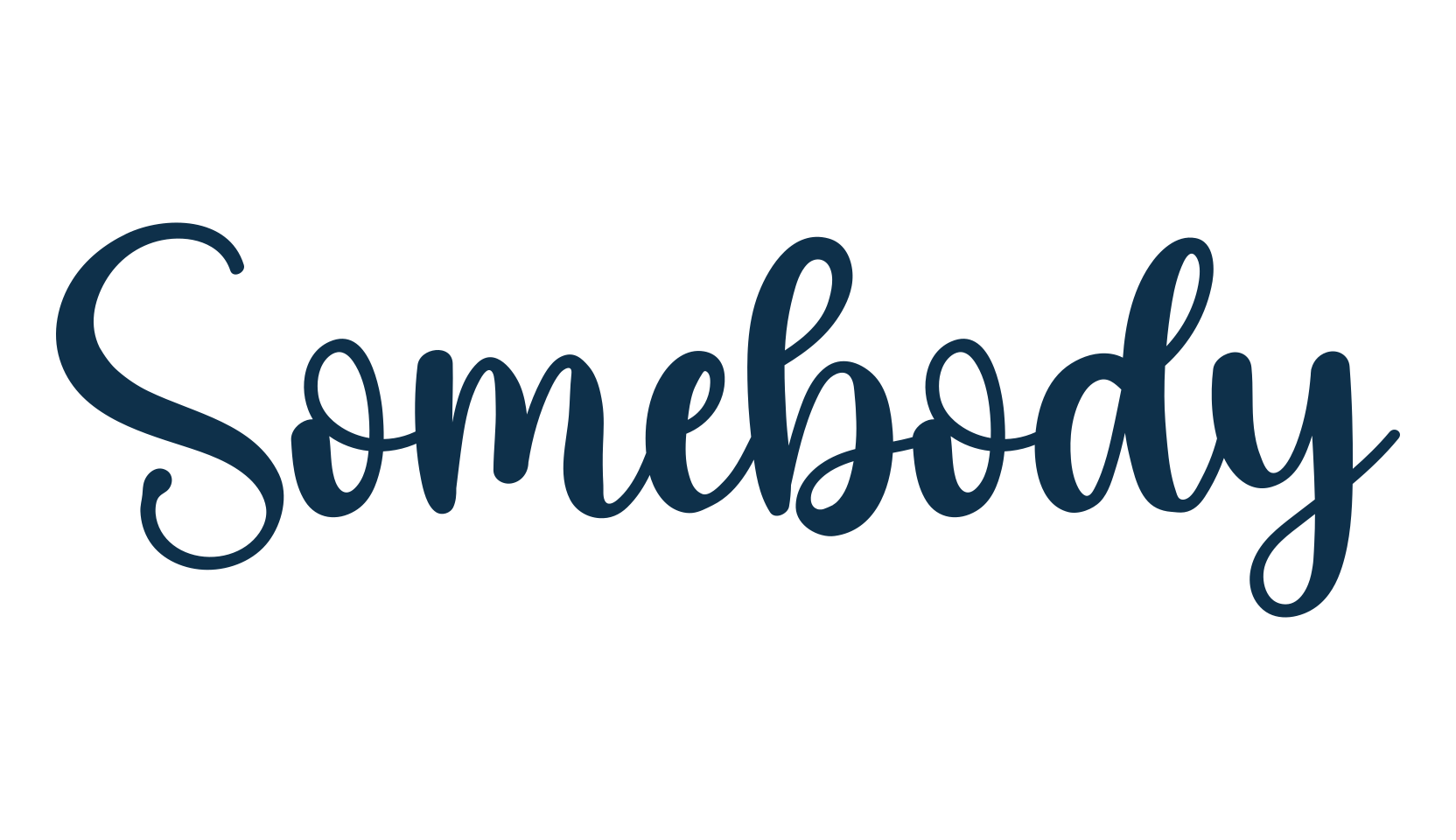 Somebody (somebody-3), fancy decorative font preview