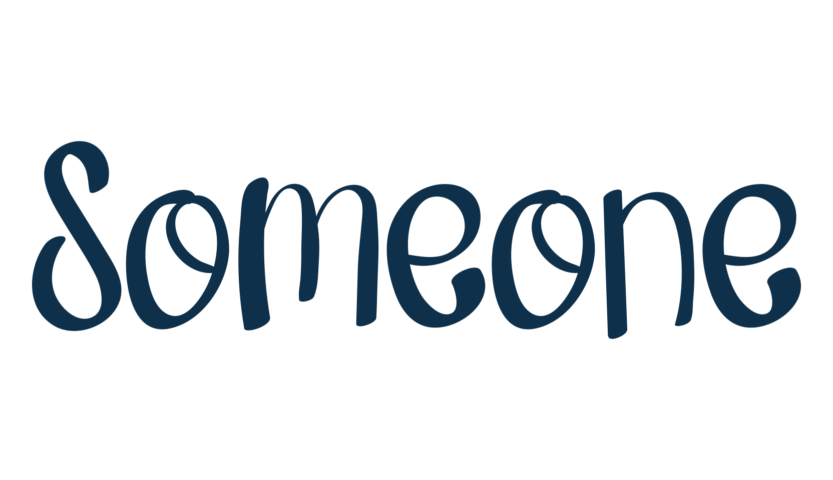 Someone (someone-3), fancy decorative font preview