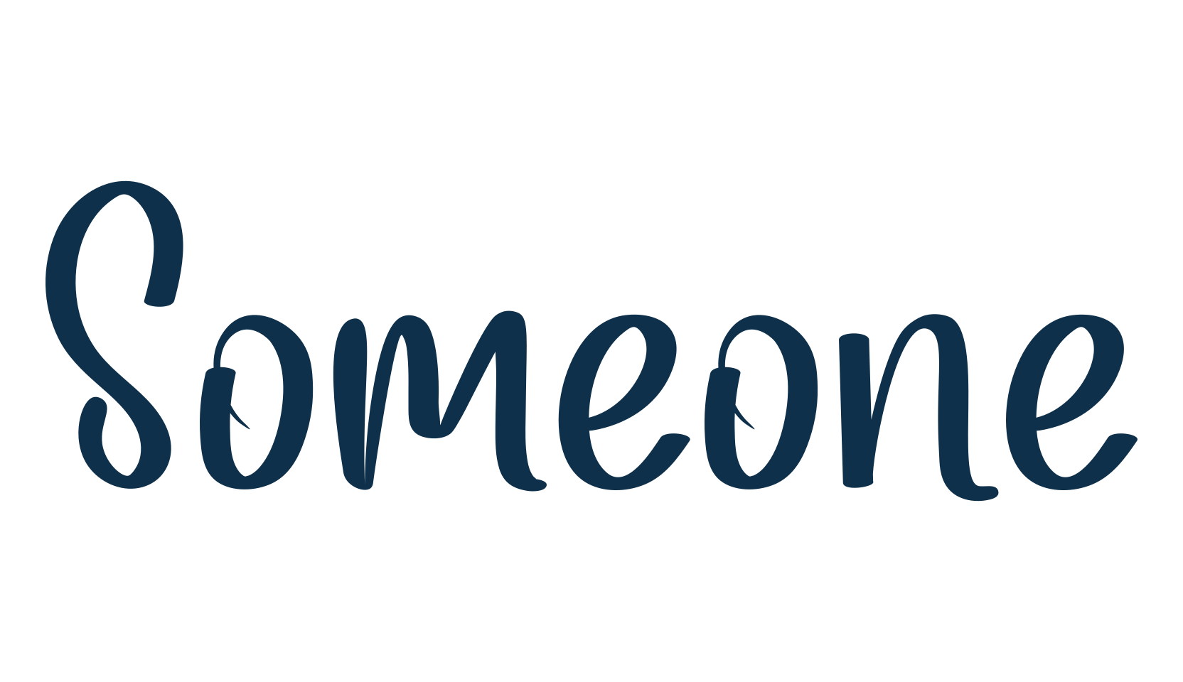 Someone (someone-4), fancy various decorative script calligraphy font preview