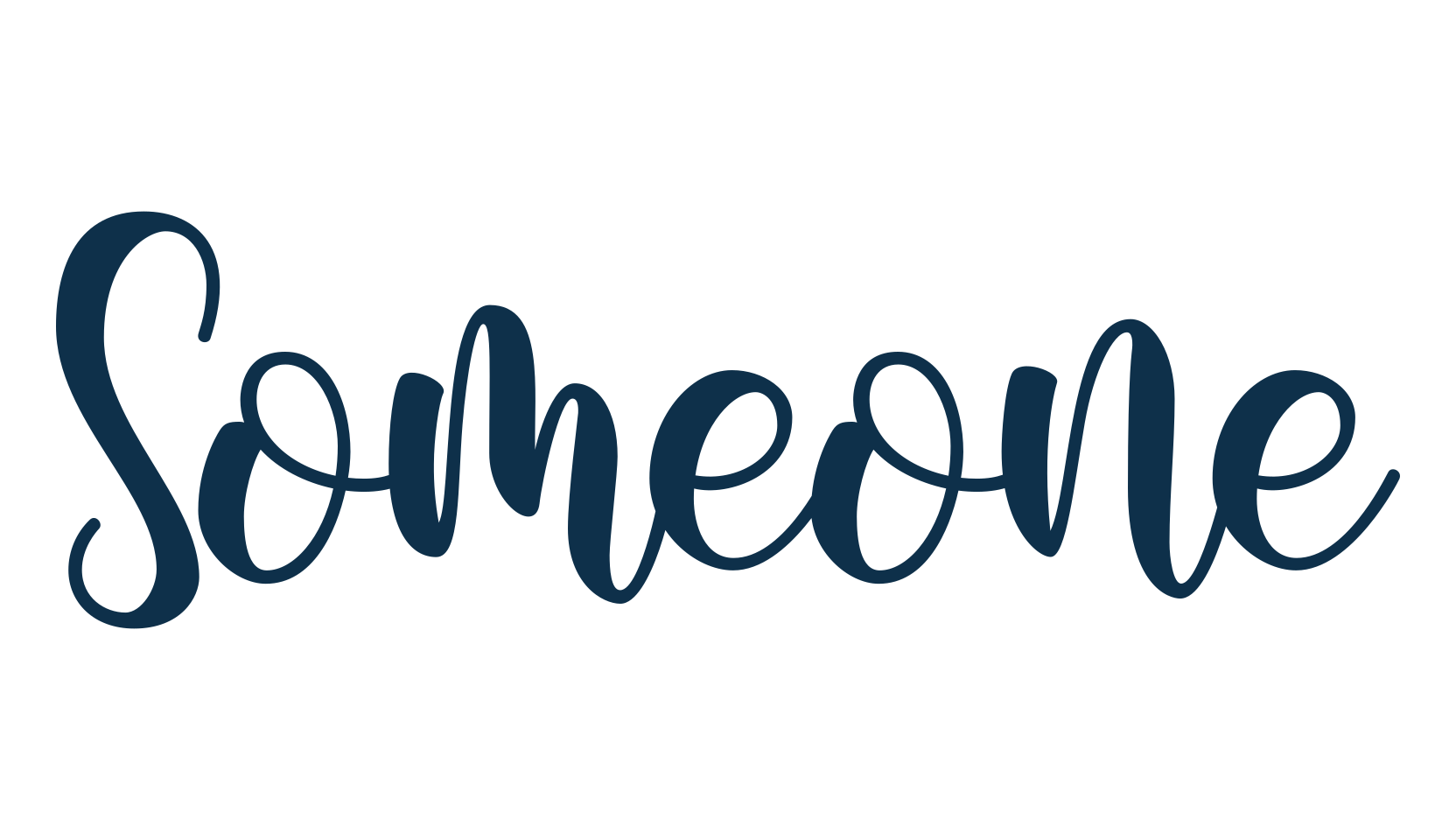 Someone (someone-5), various font preview