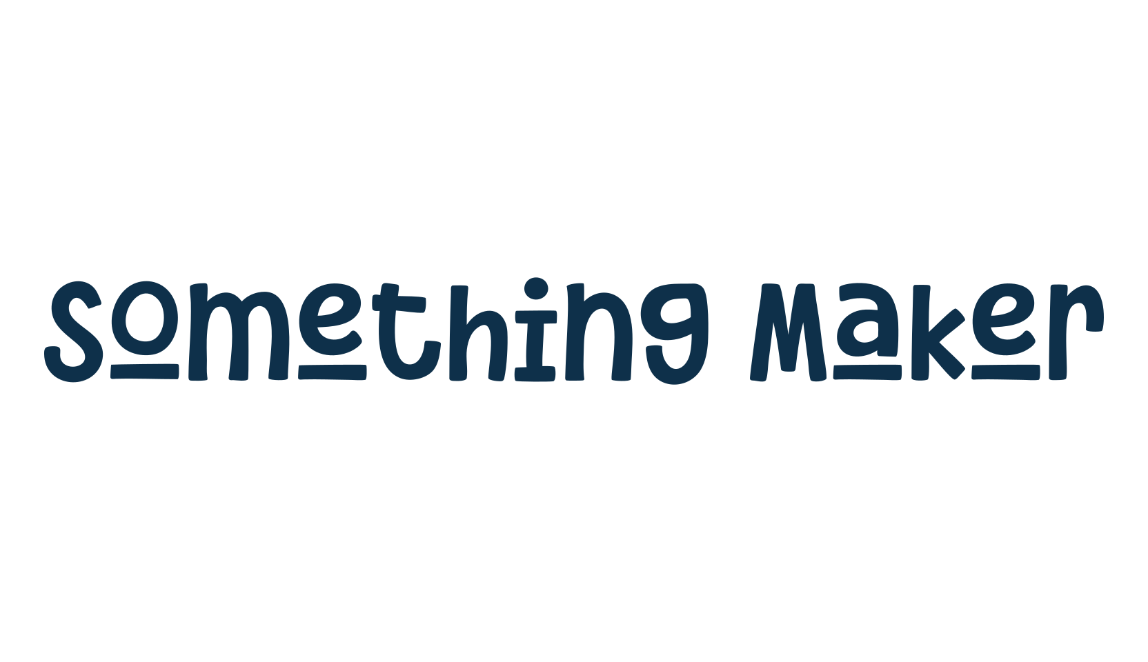 Something Maker, display market font preview